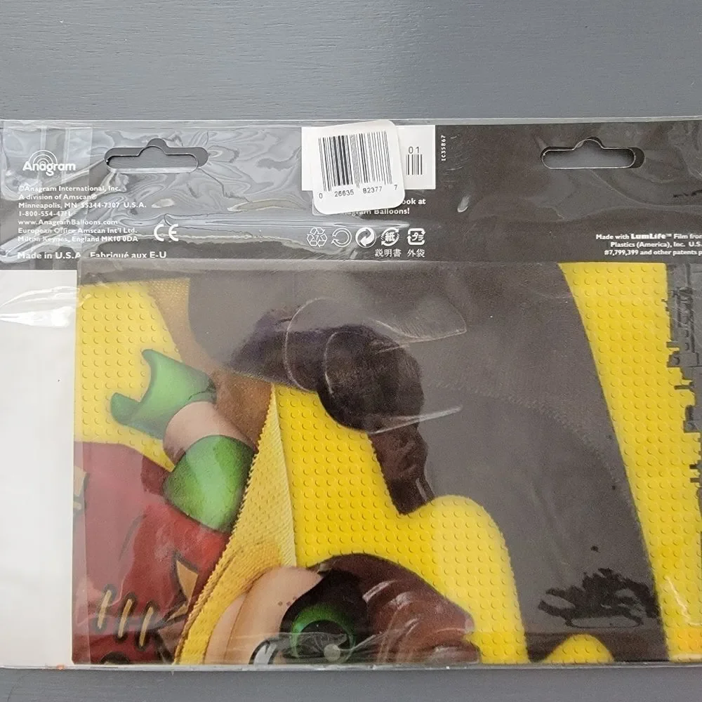 Lego Batman Super Shape Foil Balloon New in Package.
